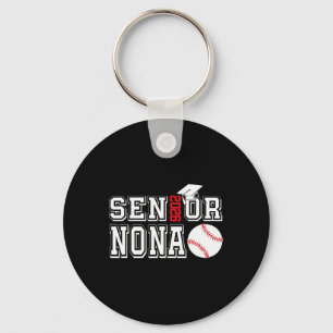 Absolventin Nona Cl Von 2026 Baseball Nona Abschlu Schlüsselanhänger