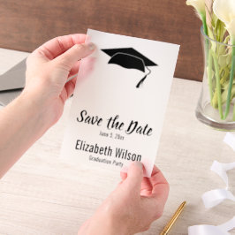 Absolventin Save the Date
