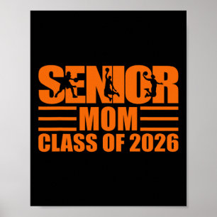Absolventin Sketll Mom Cl von 2026 Spieler Abschlu Poster