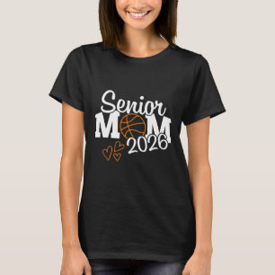 Absolventin Sketll Mom Cl von 2026 Spieler Abschlu T-Shirt