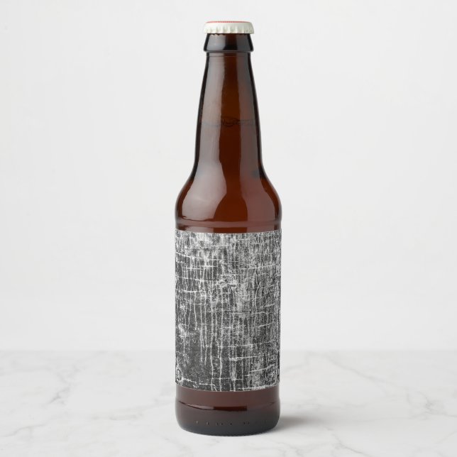 Absperrwände Bierflaschenetikett (Vorderseite)
