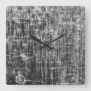 Absperrwände quadratische wanduhr