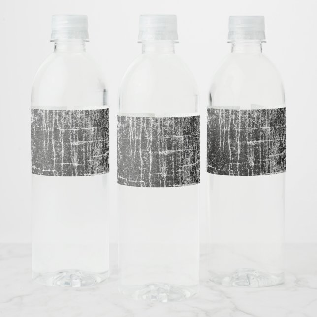 Absperrwände Wasserflaschenetikett (Flaschen)