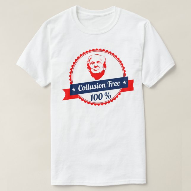Absprache geben Donald Trump frei T-Shirt (Design vorne)