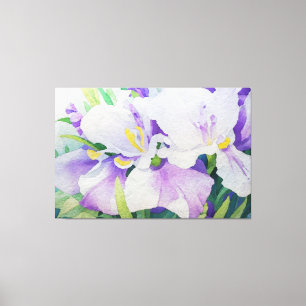 *~* Abstact Floral TV2 Stretched Canvas Print Leinwanddruck
