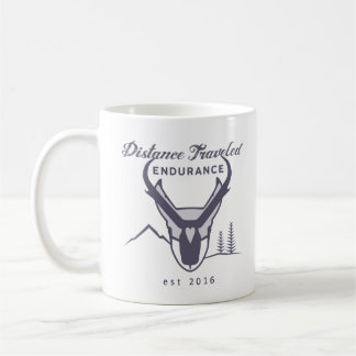 Abstand reiste Ausdauer-Kaffee-Tasse Tasse
