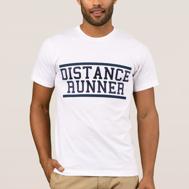 Abstands-Läufer-T - Shirt (Vorderseite)