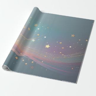 Abstaract Star Geschenkpapier