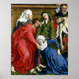 Abstieg vom Kreuz, c.1435 Poster