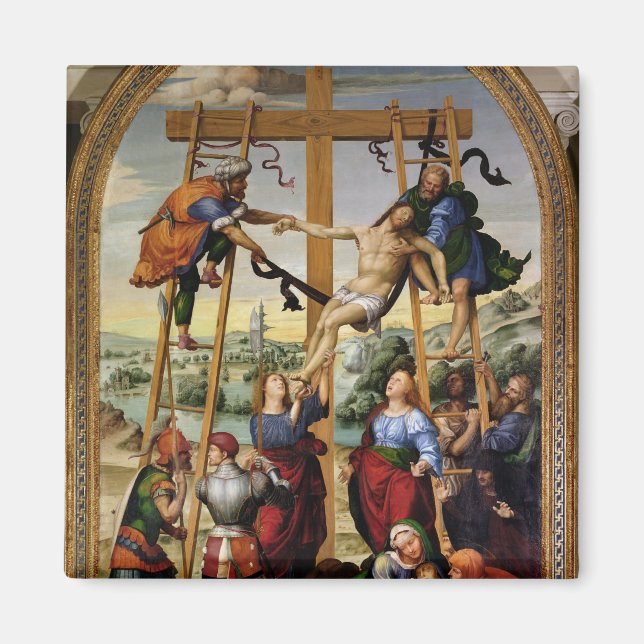 Abstieg vom Kreuz, c.1505-10 Magnet (Vorne)