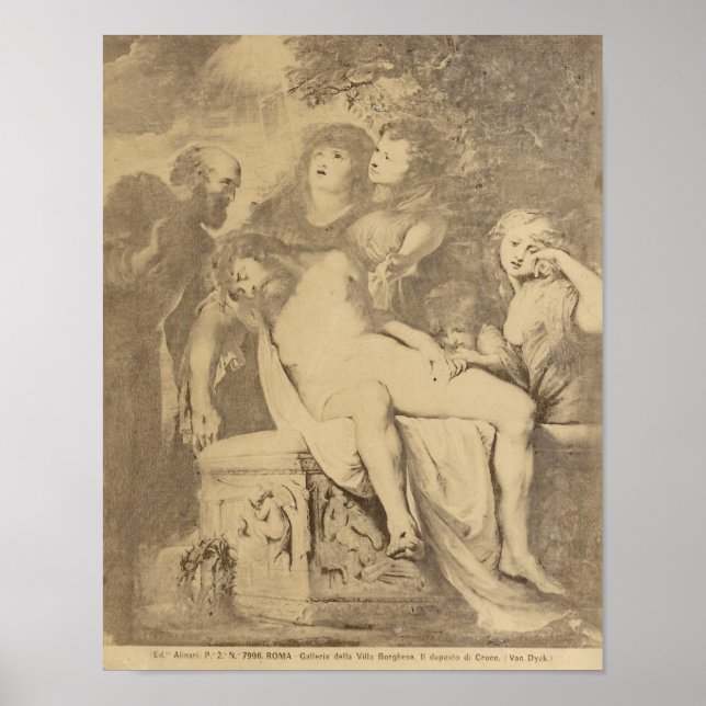 Abstieg vom Kreuz Poster (Vorne)
