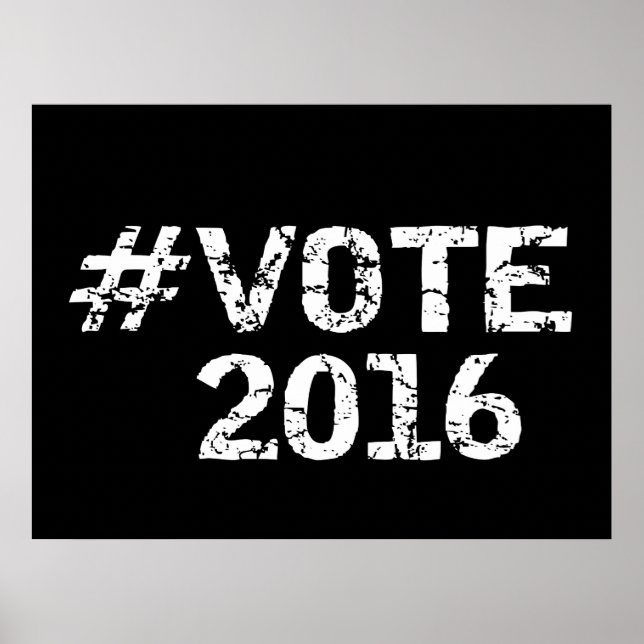 Abstimmung 2016: Unbehagen beim Hashtag Poster (Vorne)
