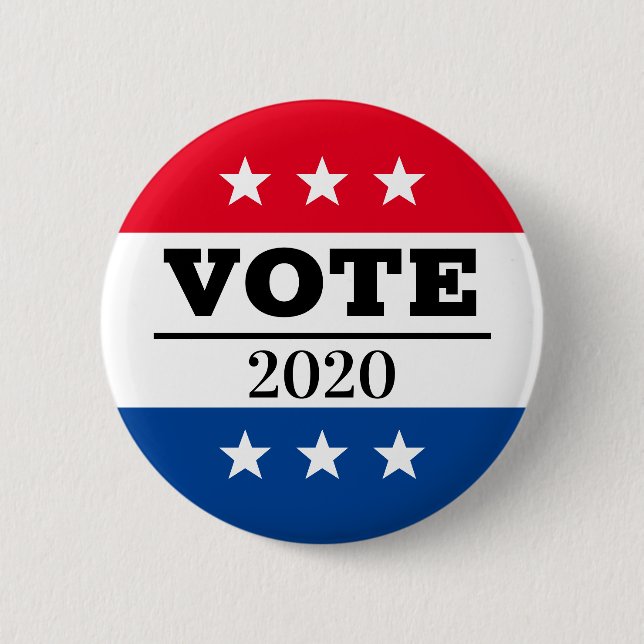 ABSTIMMUNG 2020 Button (Vorderseite)