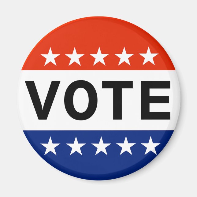 Abstimmung 2024 Präsidentschaftswahl Magnet (Vorne)