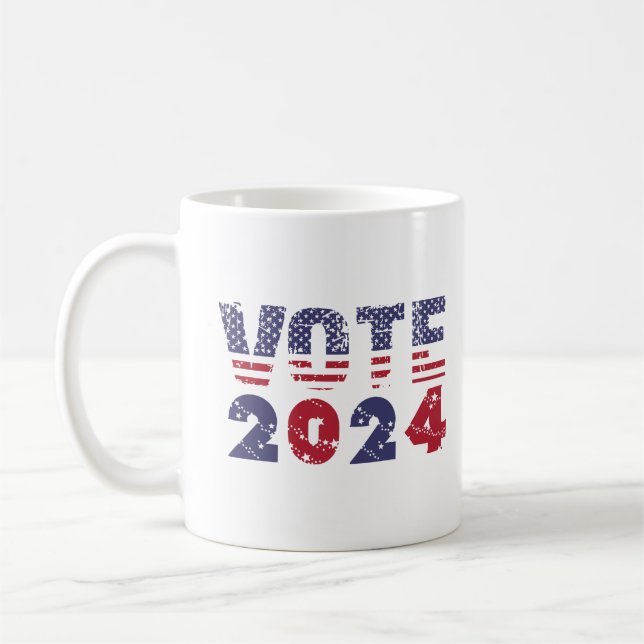 Abstimmung 2024 Unisex Kaffeetasse (Links)