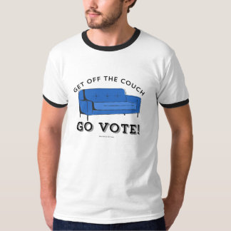 ABSTIMMUNG 2024 - Vom Sofa absteigen T-Shirt