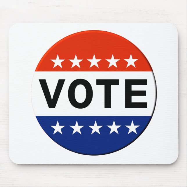 Abstimmung 2026 Zwischenwahlen Mousepad (Vorne)