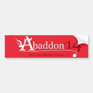 Abstimmung Abaddon Autoaufkleber