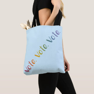 "Abstimmung. Abstimmung. Stimme." Rainbow Gradient