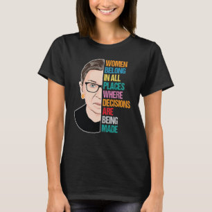 Abstimmung am Obersten Gerichtshof, Ruth Bader Gin T-Shirt