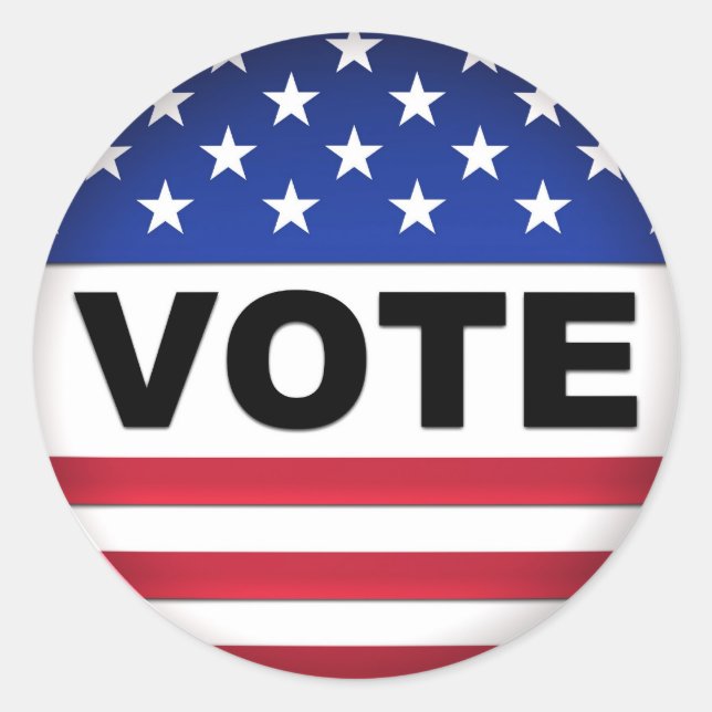 Abstimmung - Aufkleber (Vorderseite)