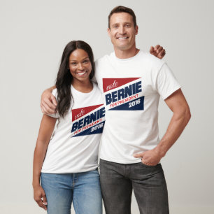 Abstimmung Bernie für das Wahlkampfflugzeug Präsid T-Shirt