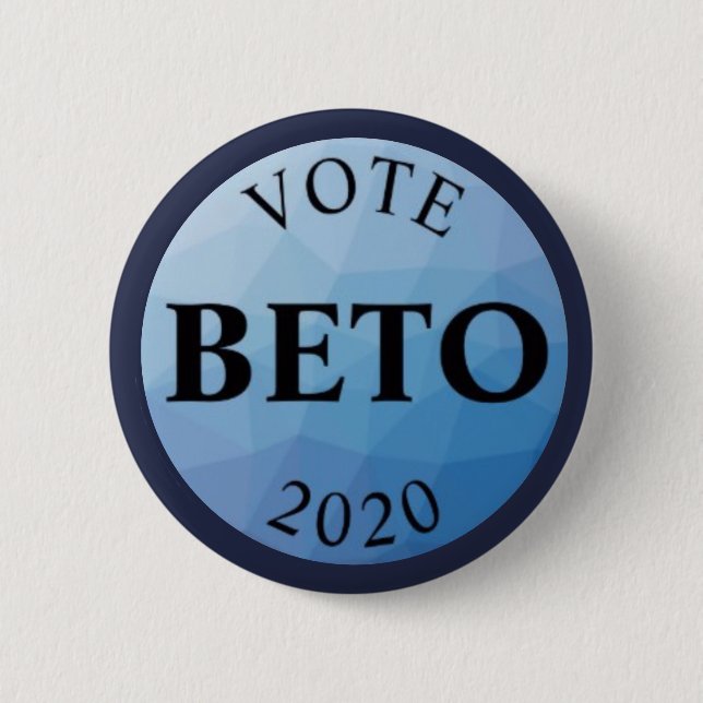 Abstimmung Beto O'Rourke 2020 Button (Vorderseite)