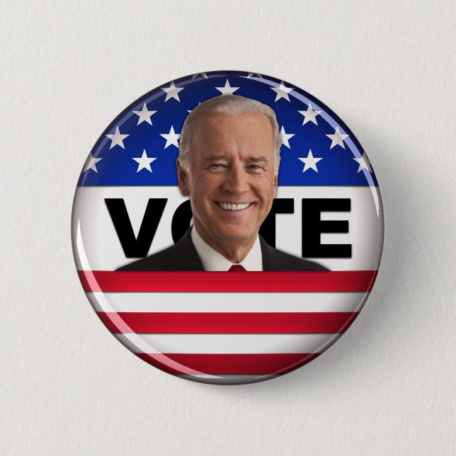 Abstimmung Biden - Knopf Button (Vorderseite)