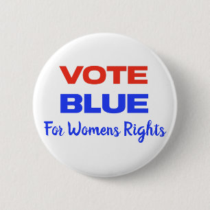 Abstimmung Blue Voting USA Democratic Political Re Button
