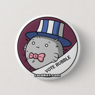 Abstimmung Bubblefish Knopf Button