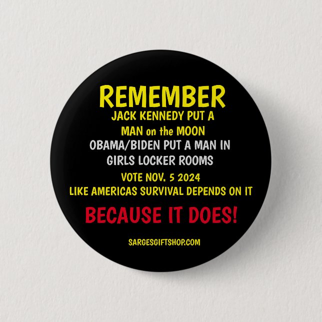 ABSTIMMUNG BUTTON (Vorderseite)