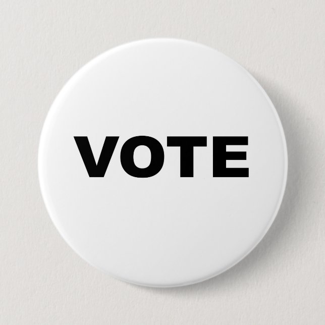 Abstimmung Button (Vorderseite)