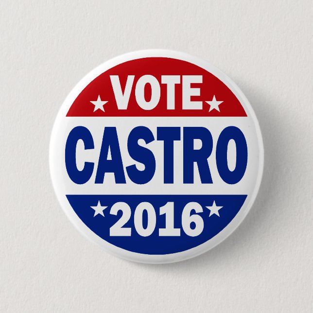Abstimmung Castro 2016 Button (Vorderseite)