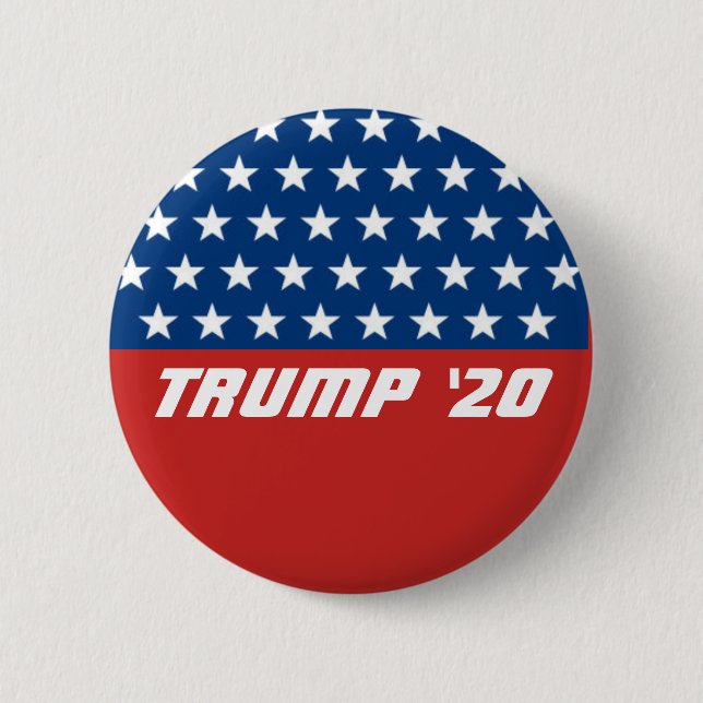 Abstimmung Donald Trump 2020 Button (Vorderseite)