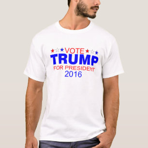 Abstimmung Donald Trump für Präsidenten T - Shirt