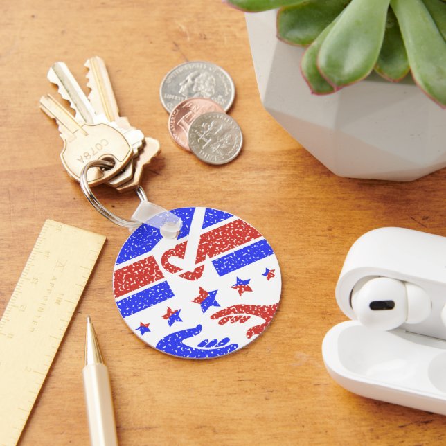 Abstimmung Einheit Schlüsselanhänger (Schreibtisch)