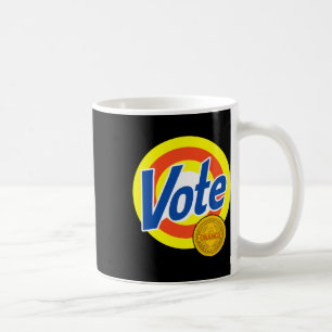 Abstimmung entfernt hartnäckige orangefarbene Flec Kaffeetasse