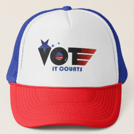 Abstimmung - es zählt LKW-Hut Truckerkappe