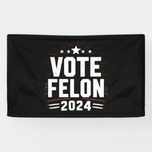 Abstimmung Felon Trump 2024 Sonstiges Wahlergebnis Banner