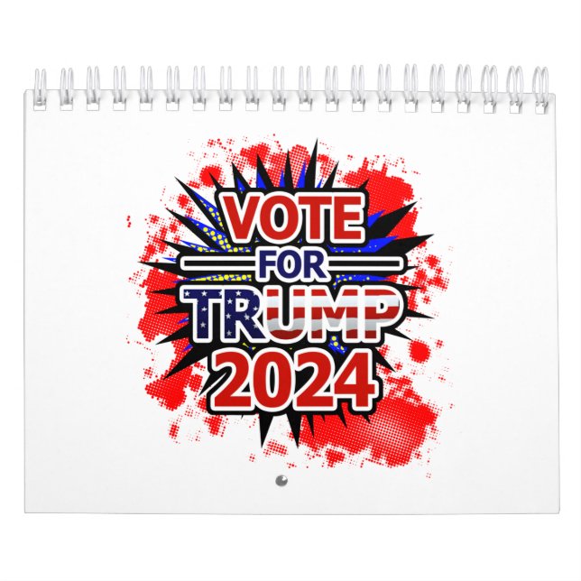Abstimmung for Trump 2024 Blast Kalender (Titelbild)