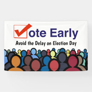 Abstimmung früh banner