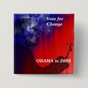 Abstimmung für Änderung im Jahre 2008 Button