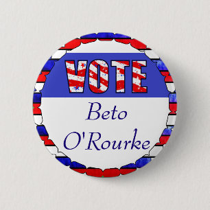 Abstimmung für Beto O'Rourke 2020 Button