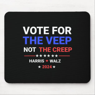 Abstimmung für das Veep nicht das Creep Harris Wal Mousepad