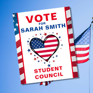 Abstimmung für den Präsidenten der Klasse: HERZ Flyer