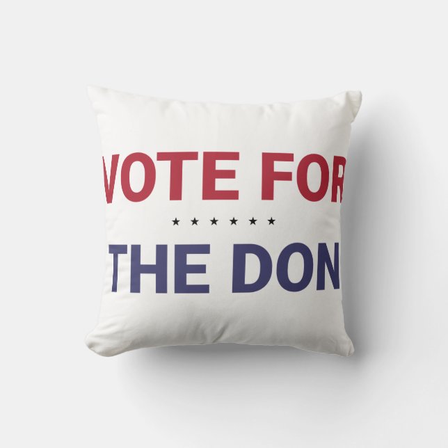 Abstimmung für Don (Wahl 2020 in den USA) Kissen (Vorderseite)