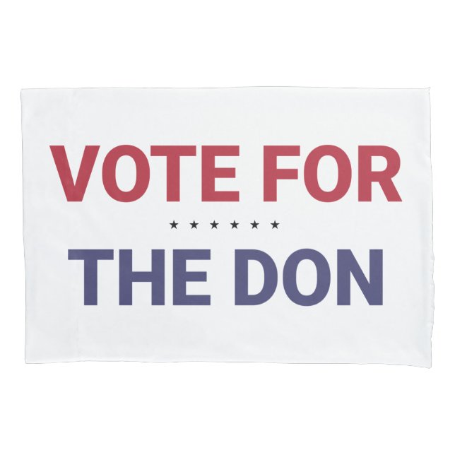 Abstimmung für Don (Wahl 2020 in den USA) Kissenbezug (Vorderseite)