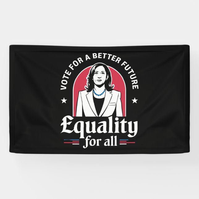 Abstimmung für eine bessere Zukunft US-Präsident 2 Banner (Horizontal)