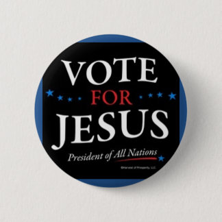 Abstimmung für Jesus-Knopf Button