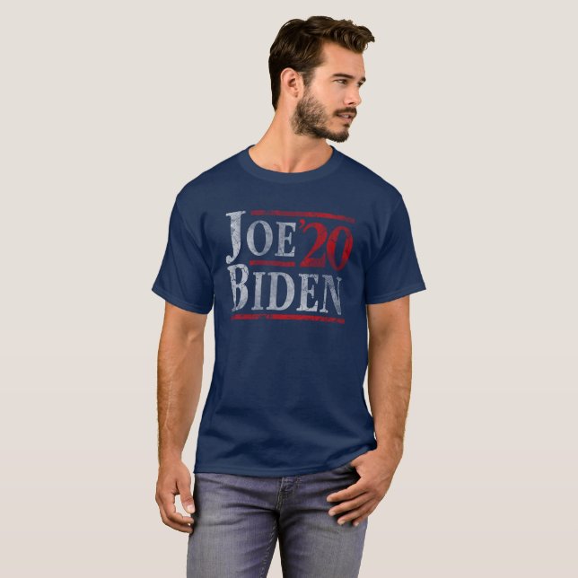 Abstimmung für Joe Biden für POTUS Wahl 2020 T-Shirt (Vorne ganz)